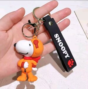 Peanuts Snoopy Fighter Pilot Keychain